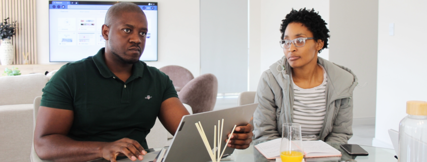 Team planning education initiatives at Nwakhada Foundation